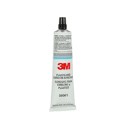 3M Plastic & Emblem Adhesive, Clear, 5 Oz.
