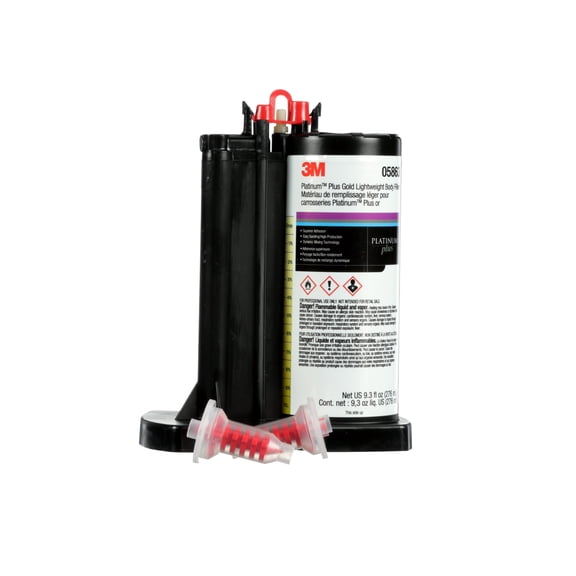 3M Platinum Plus Filler, 05863, 276 mL DMS Cartridge, 6 per case
