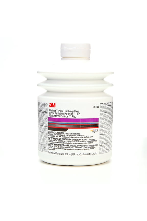 3M Platinum Plus Glaze, 31180, 30 fl oz, 6 per case