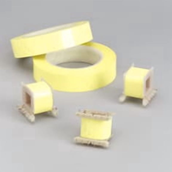3M Polyester Film Electrical Tape 1350F-1, 24 in x 72 yd Log, 3 in Paper Core, White