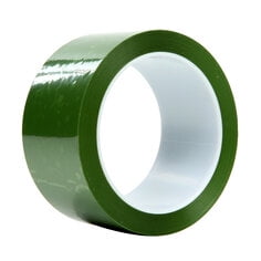 3M Polyester Tape 8402, Green, 1.9 mil, 2 in x 72 yd, 24 rolls per case