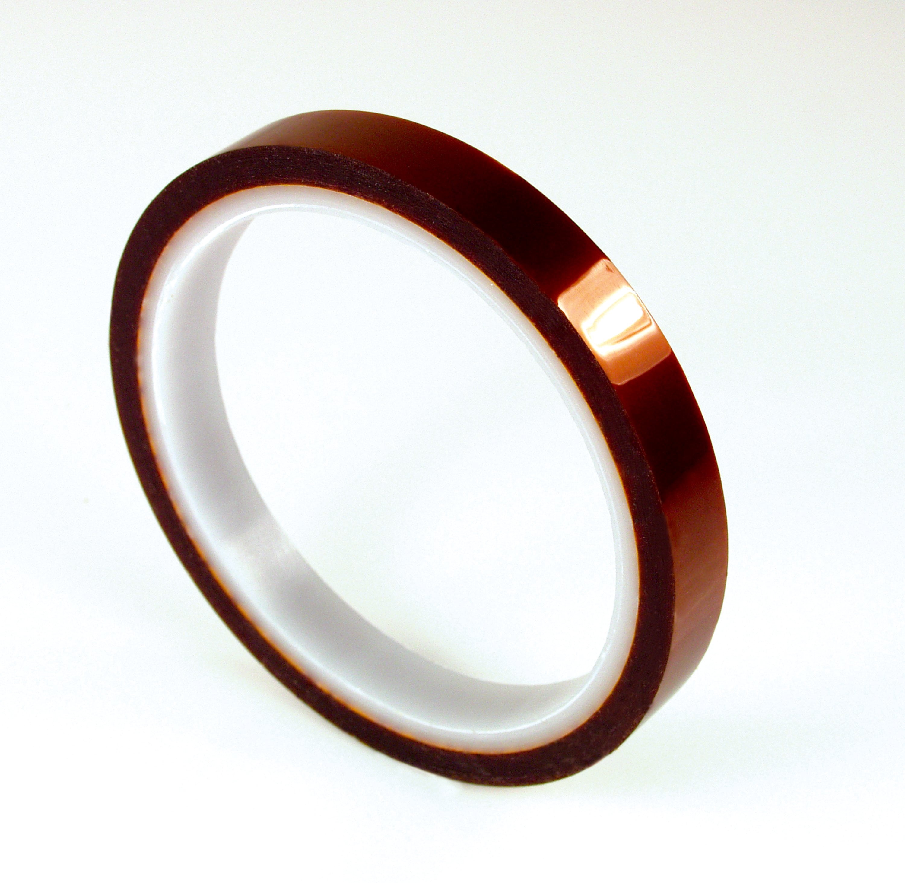3M Polyimide Film Electrical Tape 92, Amber, Silicone Adhesive, 1 mil film, 1/2 in x 36 yd (12,70 mm x 33 m), 18/Case