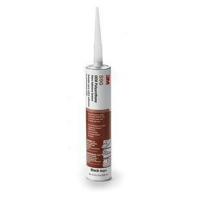 3M Polyurethane Glass Adhesive Sealant (590) 310 mL cartridge (Black