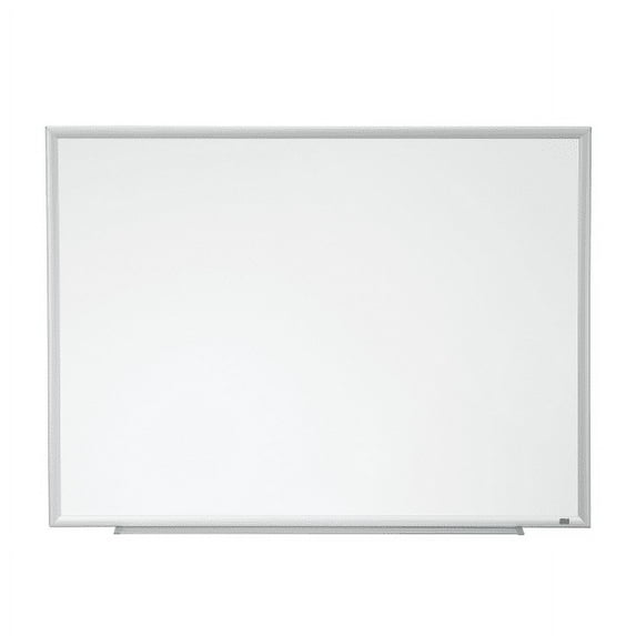 3M Porcelain Dry Erase Board, 48" x 36" x 1" Magnetic