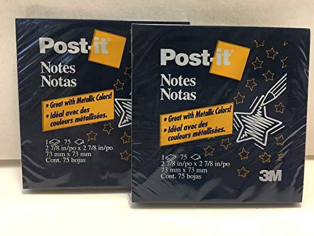 3M Post It Note Pad, Blue, (10 Pack)