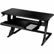 3M Precision Standing Desk, Convert Desk to Sit Stand Desk, Fully Assembled, Provides Maximum Adjustability to Achieve Your Most Comfortable Standing Work Position, Gel Wrist Rest, Mouse Pad, SD60B