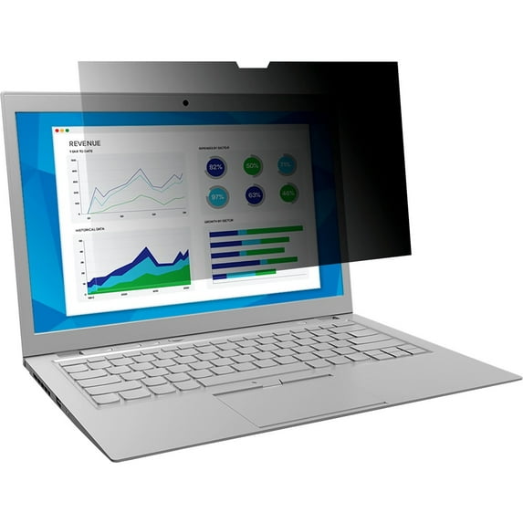 3M Privacy Filter for 15.4 in Widescreen Laptop with COMPLY Attachment System(16:10) (PF154W1B)