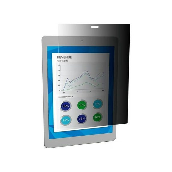 3M Privacy Filter for Apple&reg; iPad&reg; 10.2in [7th - 9th Gen], iPad Air&reg; [3rd Gen] or iPad Pro&reg; 10.5in, PFTAP012 Black, Matte