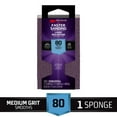 thumbnail image 1 of 3M Pro Grade Precision Sanding Block, Faster Sanding, 2.5 in. x 4.5 in. x 1 in. , 80 Grit, Medium, 1 Sponge, 1 of 11