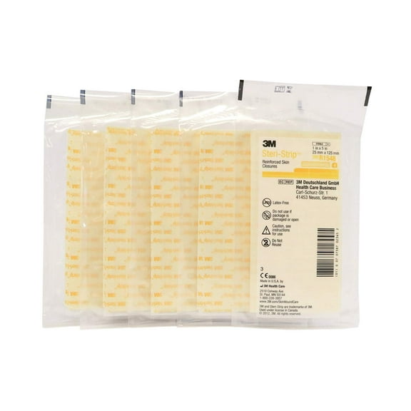 3M R1548 Steri-Strip Adhesive skin Closures 1 in. x 5 in. (Envelope of 4 strips)