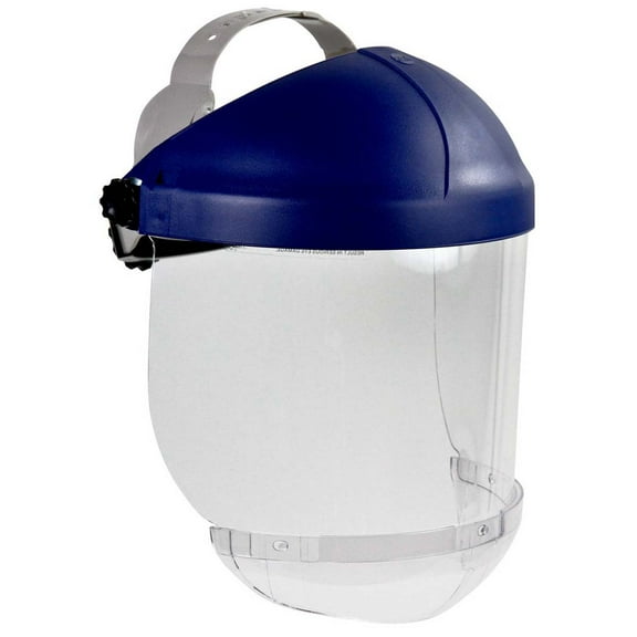 3M Ratchet Headgear 82521-10000, with 3M Clear Chin Protector HCP8, Visor Not Included
