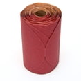 thumbnail image 1 of 3M Red Abrasive Stikit Disc, 01114, 6 in, P120 grade, 100 discs per roll, 6 rolls per case, 1 of 1