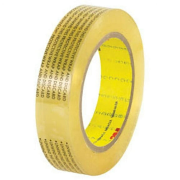 3M Removable Repositionable Double Sided Tape [Linerless] (665): 1/2 in. x 72 yds. (Clear)