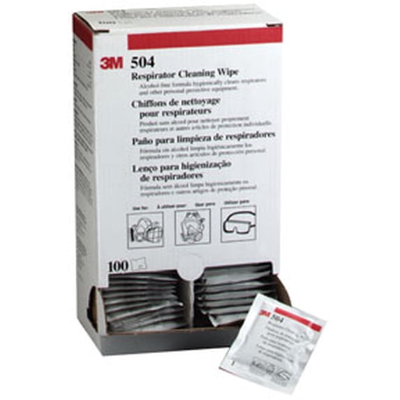 3M™ Respirator Cleaning Wipe 504/07065(AAD), 500 EA/Case