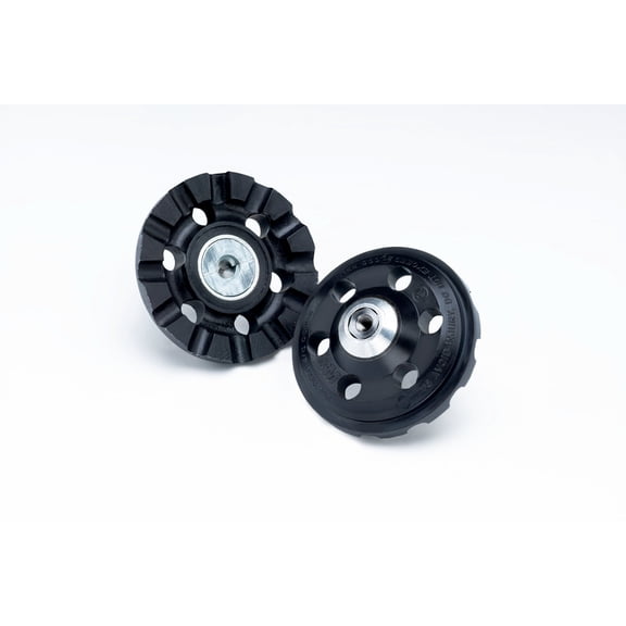 3M Roloc D/F Cool Running Disc Pad TR 02286, 4 in 3/8-24 Internal, 5 per case