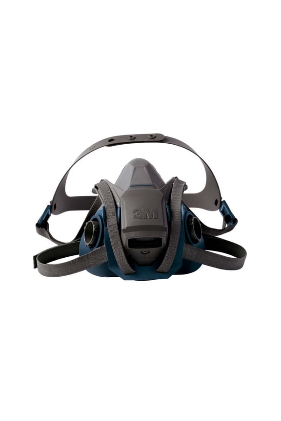 3M Rugged Comfort Quick Latch Half Facepiece Reusable Respirator 6502QL/49490, Medium