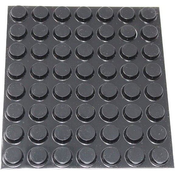 3M SJ5012 Bumpon Blister Pack, Black 0.500" Wide x Long, 0.140",