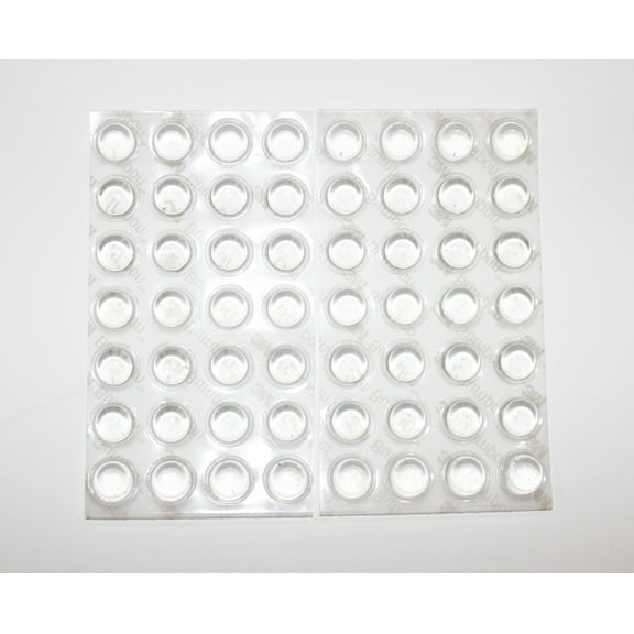3M SJ5303 Clear Bumpon Blister Pack (56 Bumpons)