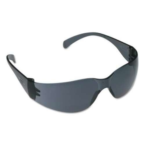 3M Safety Glasses, Virtua, 20 Pack, ANSI Z87, Unisex, Anti-Fog Gray Lens, Gray Frame, Economical Eye Protection, Lightweight, Wraparound Coverage, UVA, UVB, UVC