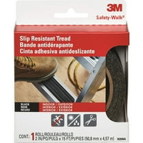 3M Safety Walk Outdoor Tread - 15 ft Length x 2" Width - 1 Each - Black | Bundle of 2 Each