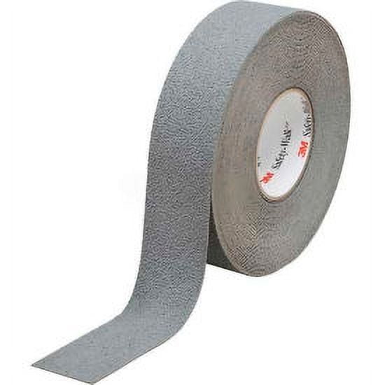 3M Safety-Walk Slip-Resistant Med. Resilient Tapes/Treads 370 GY 2 in x 60 ft2/c