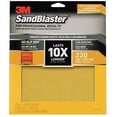 thumbnail image 1 of 3M SandBlaster 11 in. L x 9 in. W 220 Grit Fine Ceramic Sandpaper 4 pk, 1 of 1