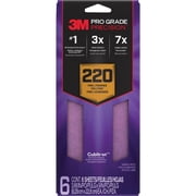 3M SandBlaster Between Coats Sandpaper, 220-Grit, 5-Pack