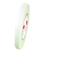3M Saturated Glass Cloth Tape 90, White, 1/2 in (log roll of 24) (Case of 1)