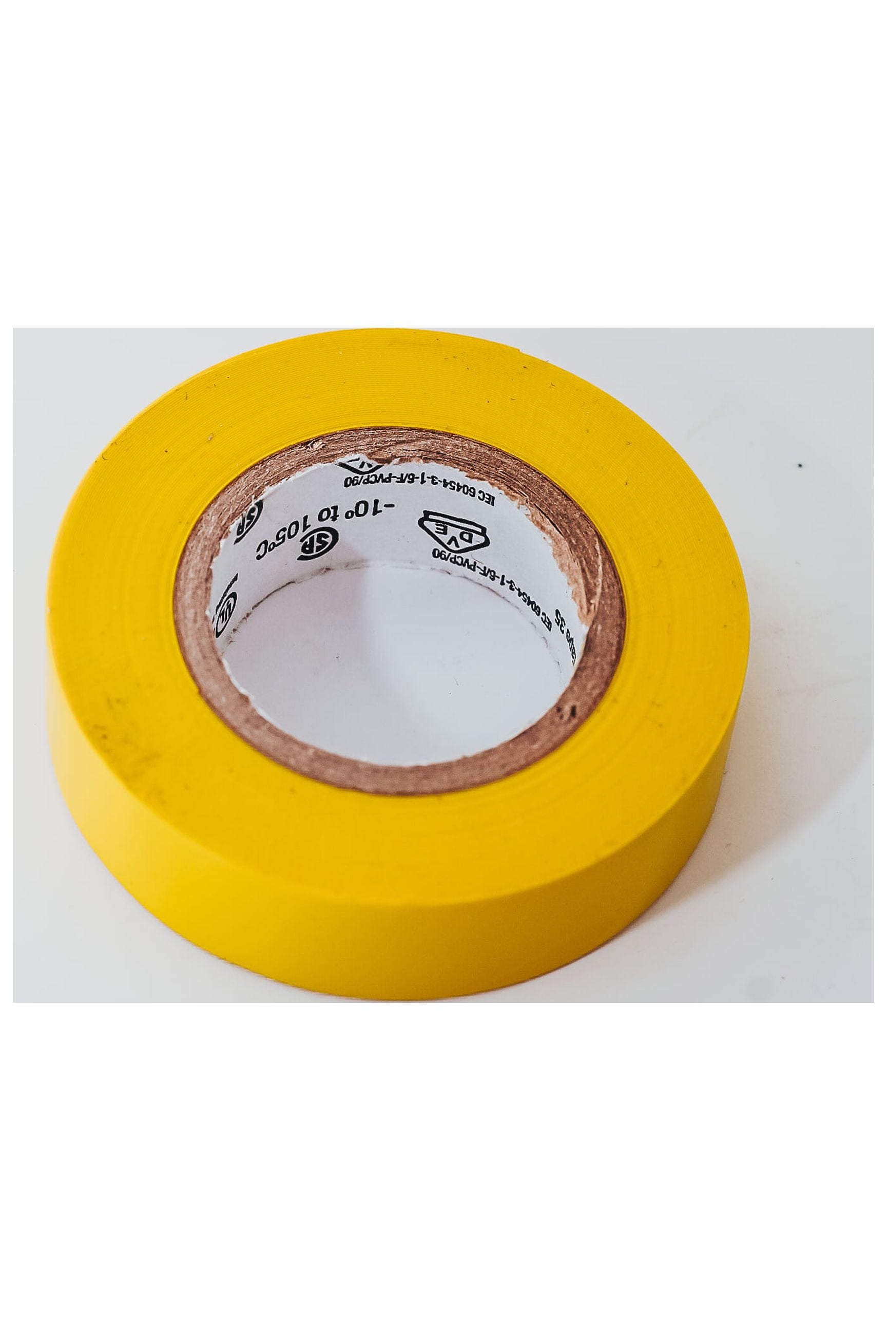 3M 35 Scotch Vinyl Electrical Color Coding Tape Yellow 1/2" x 20' - 10 Pack