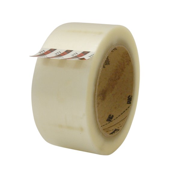 Scotch Box Sealing Tape [Industrial Grade] (371): 2 in. (48mm actual) x 110 yds. (Clear)