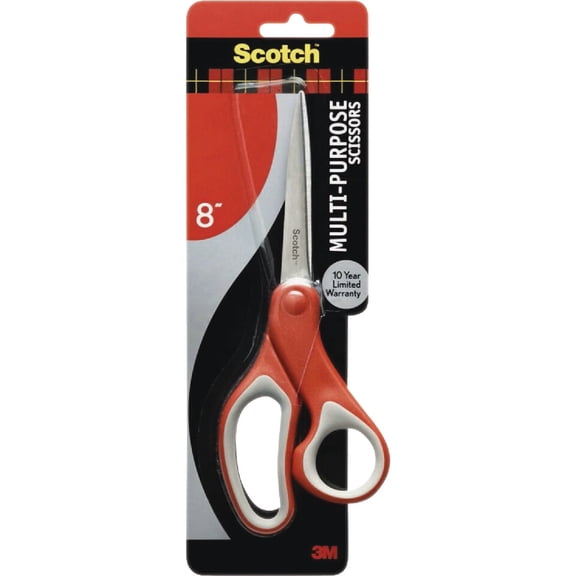 3M Scotch 8 In. Multi-Purpose Scissors - Pack of 4