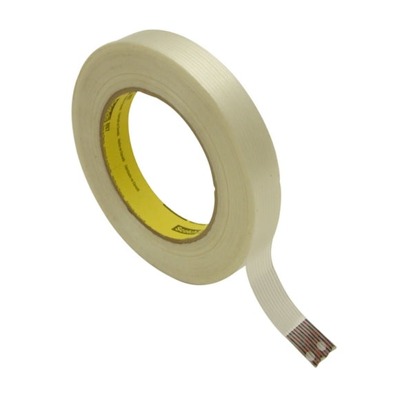 3M Scotch 897 Filament Strapping Tape: 3/4 in x 60 yds. (Clear)