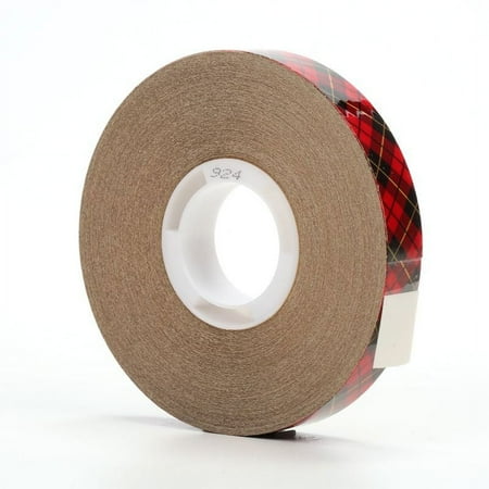 3M Scotch 924 ATG Premium Adhesive Transfer Tape, 1/2" x 36 yd Roll