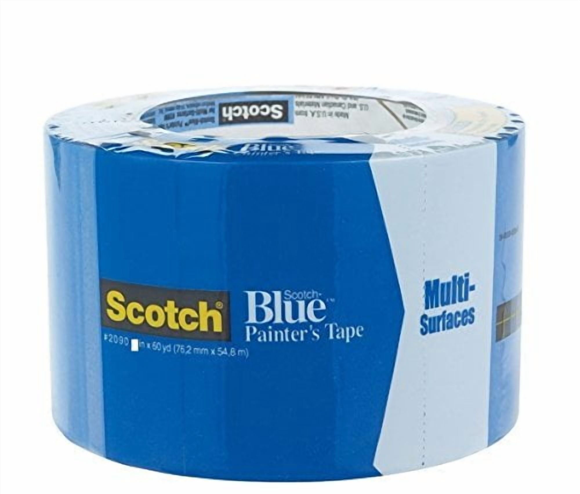 3M Scotch Blue 2.83 in. W x 60 yd. L Blue Medium Strength Painter's Tape 1 pk — Interior & Exterior Use, Professional Finish