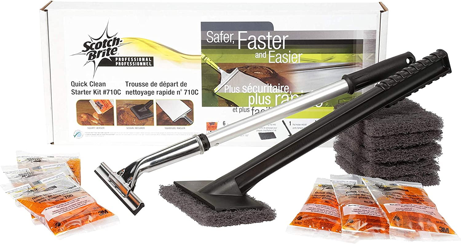 3M Quick Clean Griddle Cleaning System Starter Kit