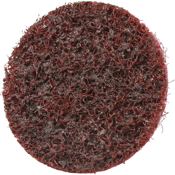 3M Scotch-Brite 07481 Roloc 2" x No Hole Aluminum Oxide Medium Grade Surface Conditioning Disc