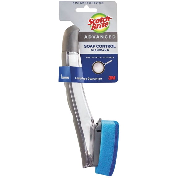3M Scotch-Brite Advanced Soap Control Dishwand - Pack of 4