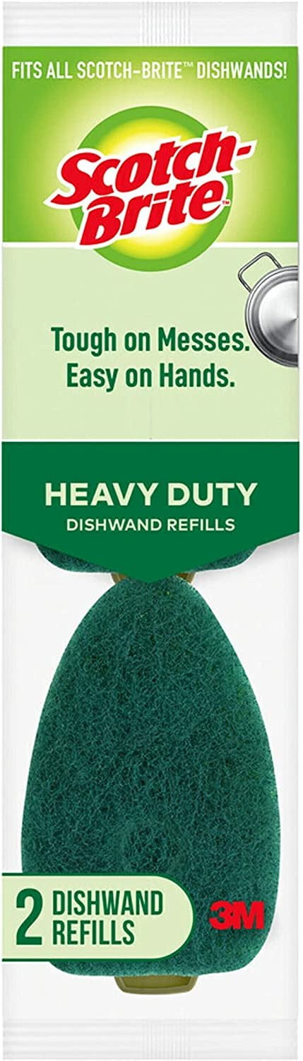 Scotch-Brite Heavy Duty Dishwand Refills, Keep Your Hands Out of Dirty ...