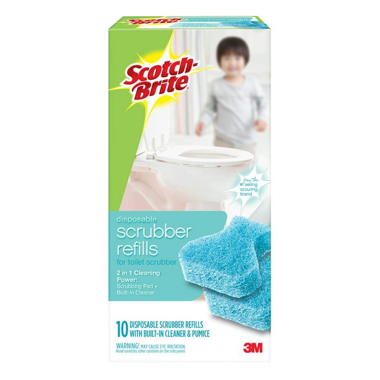 Scotch-Brite Disposable Refills for Toilet Cleaning System, 12 Refills 