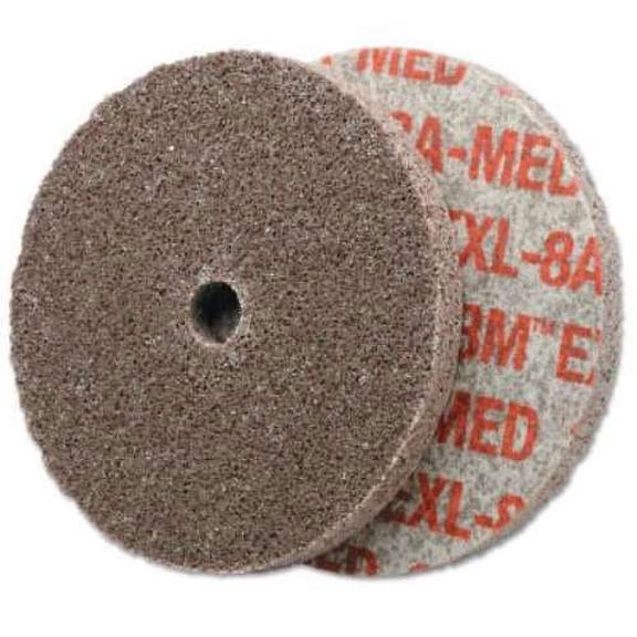 Scotch-Brite EXL Unitized Deburring Wheels - 3m s/b 3x1/4x3/8 4a048011-14751