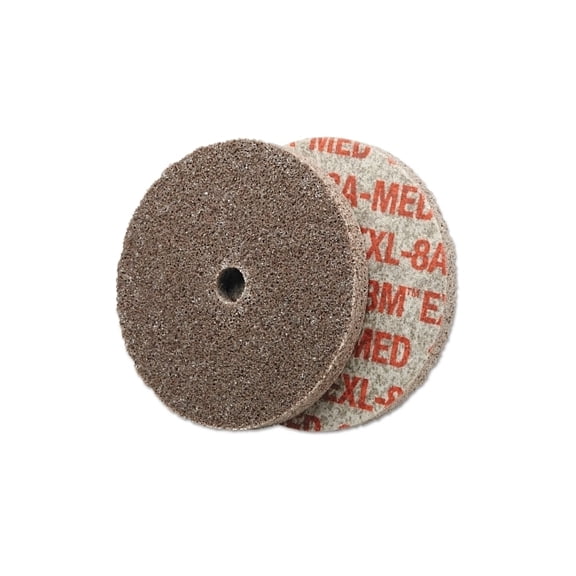 EXL Unitized Deburring Wheel, 3 X 1/4, Fine, Silicon Carbide