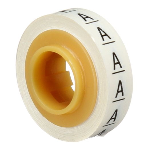 3M Scotch Code Wire Marker Tape Refill Roll SDR-A, Printed with "A" (Pack of 10)
