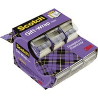 3M Scotch Gift-Wrap Transparent Tape - Pack of 24