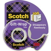 3M Scotch Gift-Wrap Transparent Tape - Pack of 6