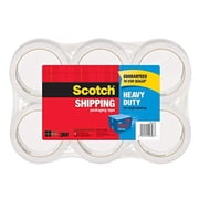 3M Scotch Heavy Duty Instant Adhesion Shipping Packing Tape, 3 in