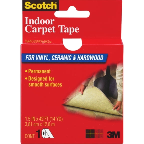 Scotch Indoor Carpet Tape - Single Pack
