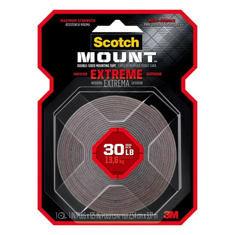 3M 03410NA .5 x 75 in. Scotch Mounting Tape