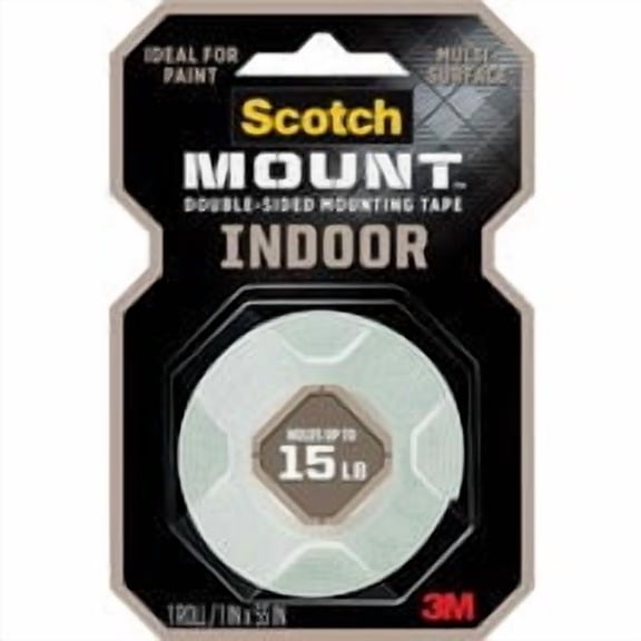 3M Scotch Mount Indoor Double-Sided Mounting Tape