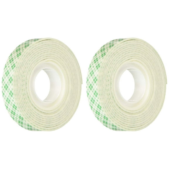 3M Scotch Mounting Tape, .5-Inch by 75-Inch, 2-PACK