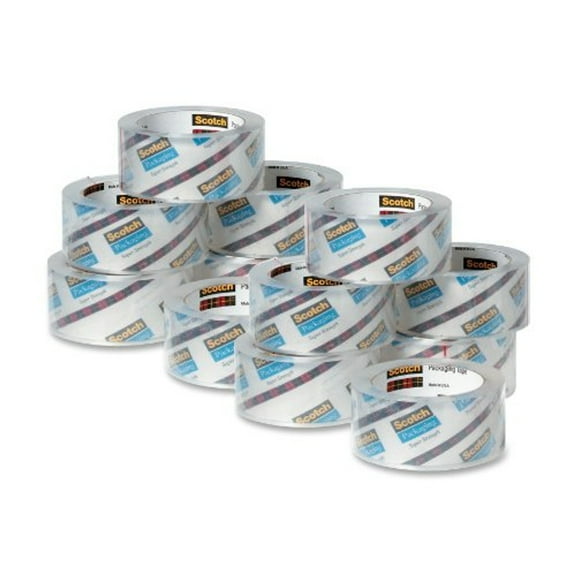 3M Scotch Packaging Tape - 1.88" Width X 54.60 Yd Length - 36 / Carton - Clear (3850Cs36)